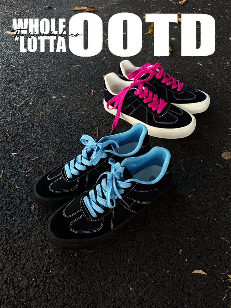 FIRSTCORNER Canvas Line – Unisex Minimal Sneakers