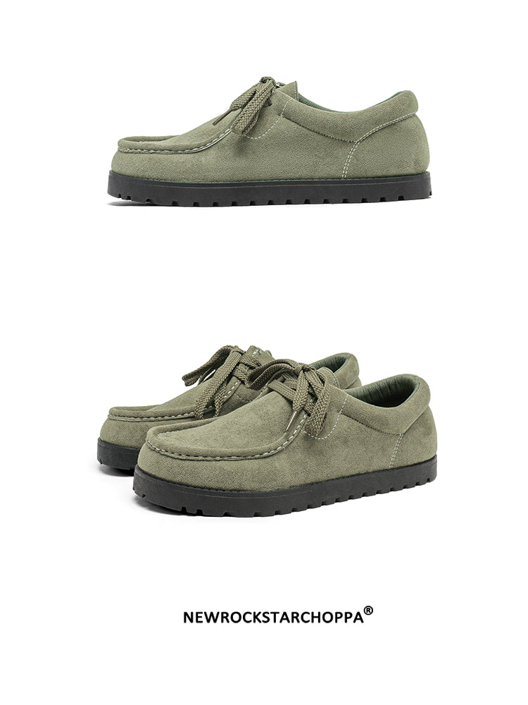 FIRSTCORNER® Kangaroo Court – Retro Slip-On Birk Sneakers