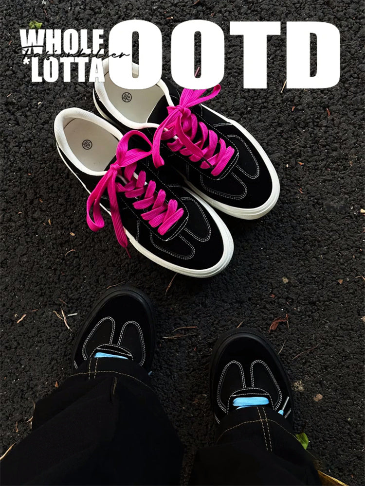 FIRSTCORNER Canvas Line – Unisex Minimal Sneakers