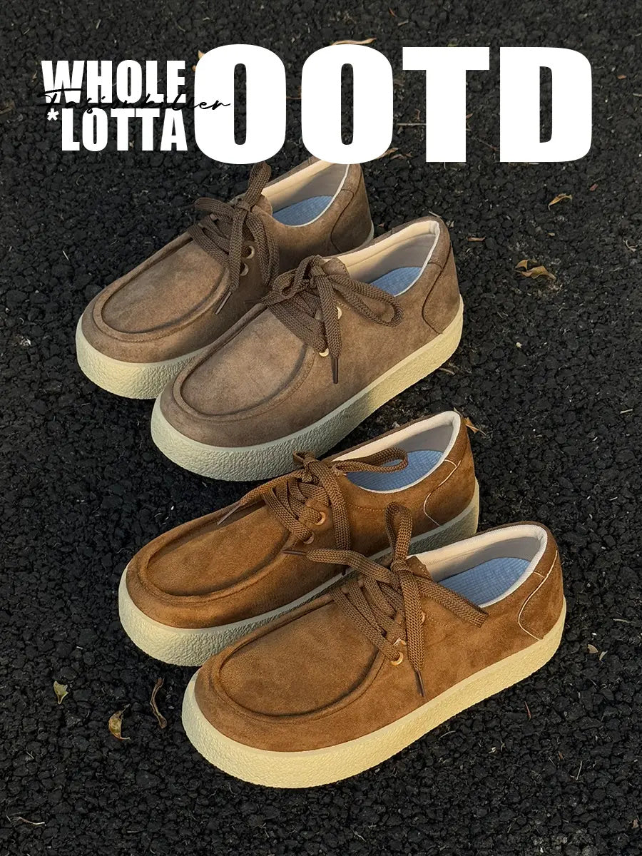 FIRSTCORNER Mule 90 – Vintage Platform Loafers