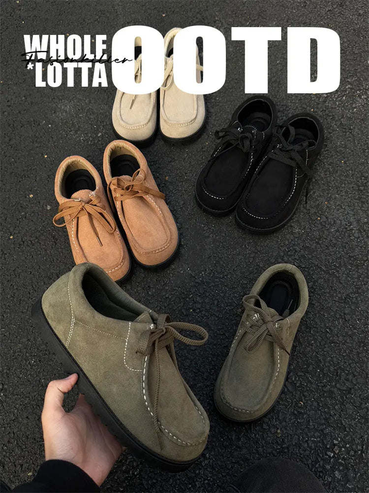 FIRSTCORNER® Kangaroo Court – Retro Slip-On Birk Sneakers