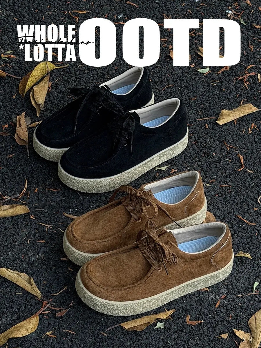 FIRSTCORNER Mule 90 – Vintage Platform Loafers