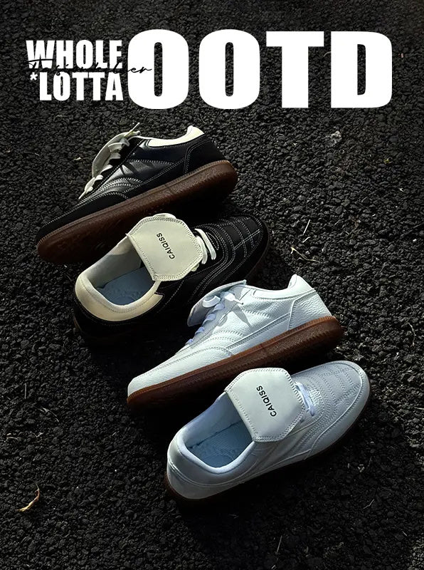 FIRSTCORNER RetroTrack 90 – Vintage German Trainer Sneakers for Men