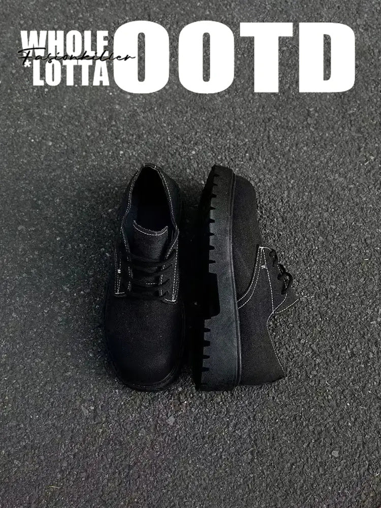 NewRockstarChoppa Unclaimed – Retro Denim Derby Loafers