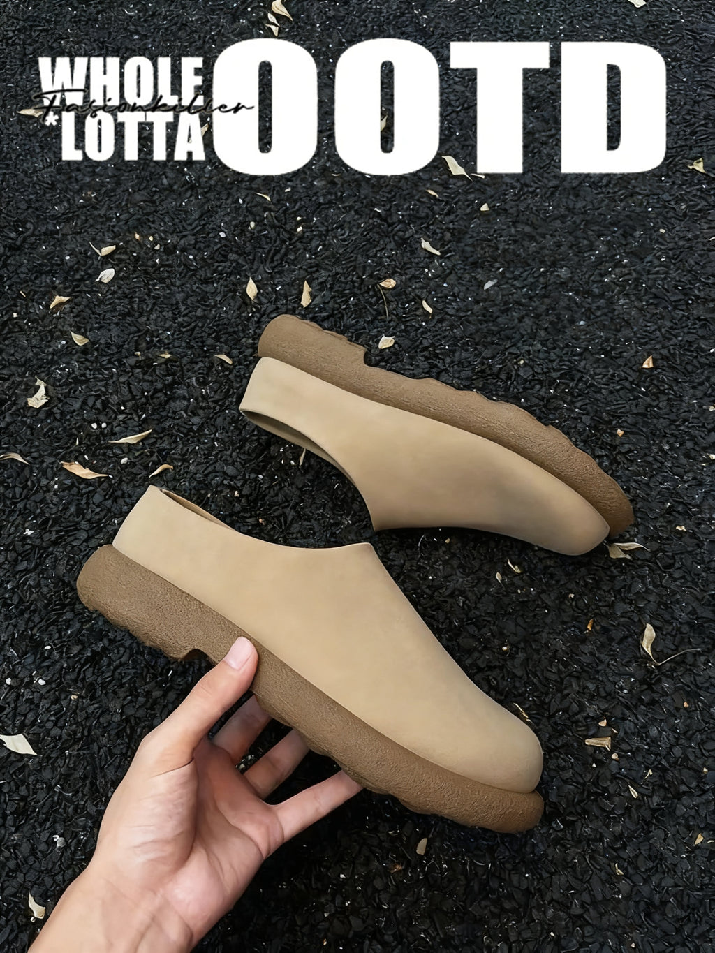 FIRSTCORNER CleanLine Mule – Minimalist Leather Closed-Toe Slip-Ons