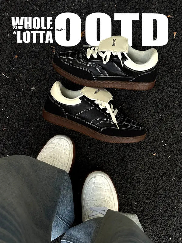 FIRSTCORNER RetroTrack 90 – Vintage German Trainer Sneakers for Men