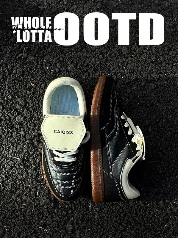 FIRSTCORNER RetroTrack 90 – Vintage German Trainer Sneakers for Men