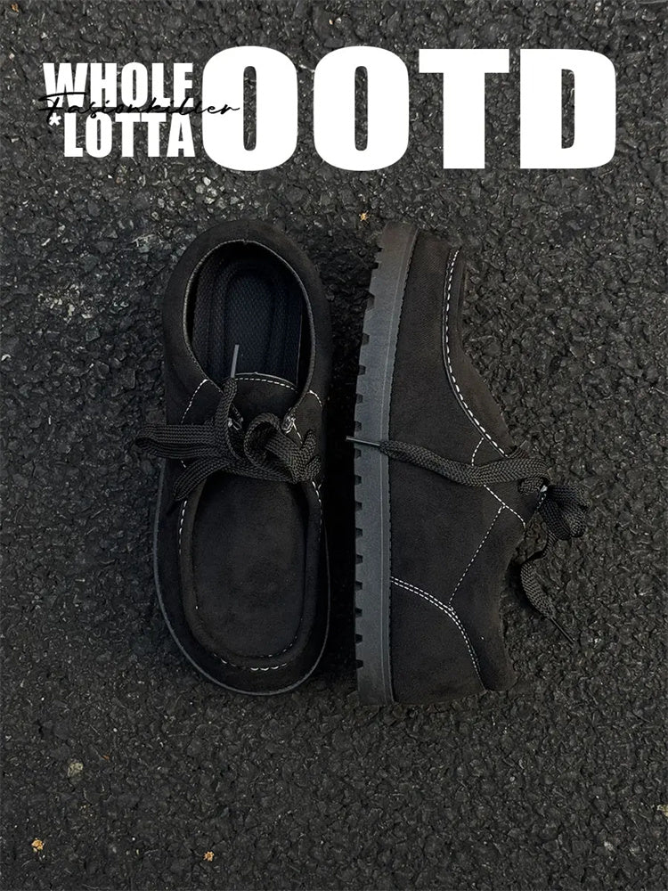 FIRSTCORNER® Kangaroo Court – Retro Slip-On Birk Sneakers