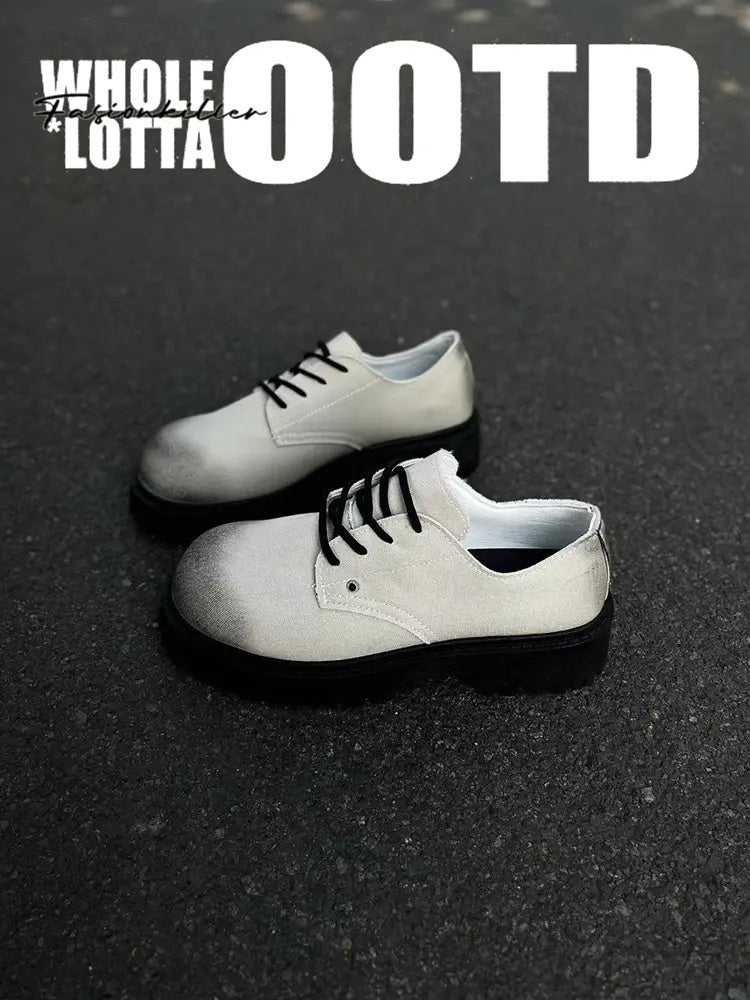 NewRockstarChoppa Unclaimed – Retro Denim Derby Loafers