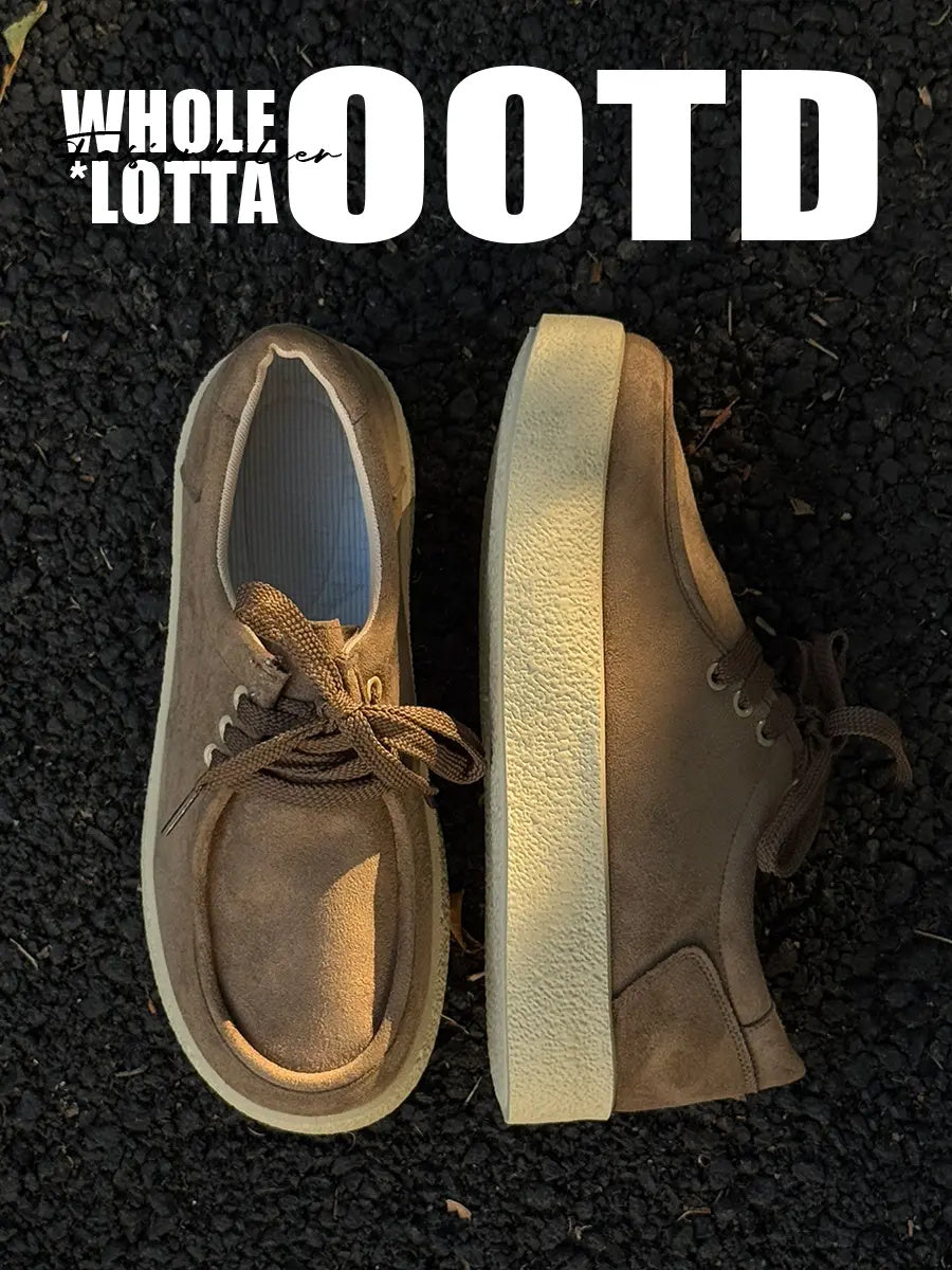 FIRSTCORNER Mule 90 – Vintage Platform Loafers