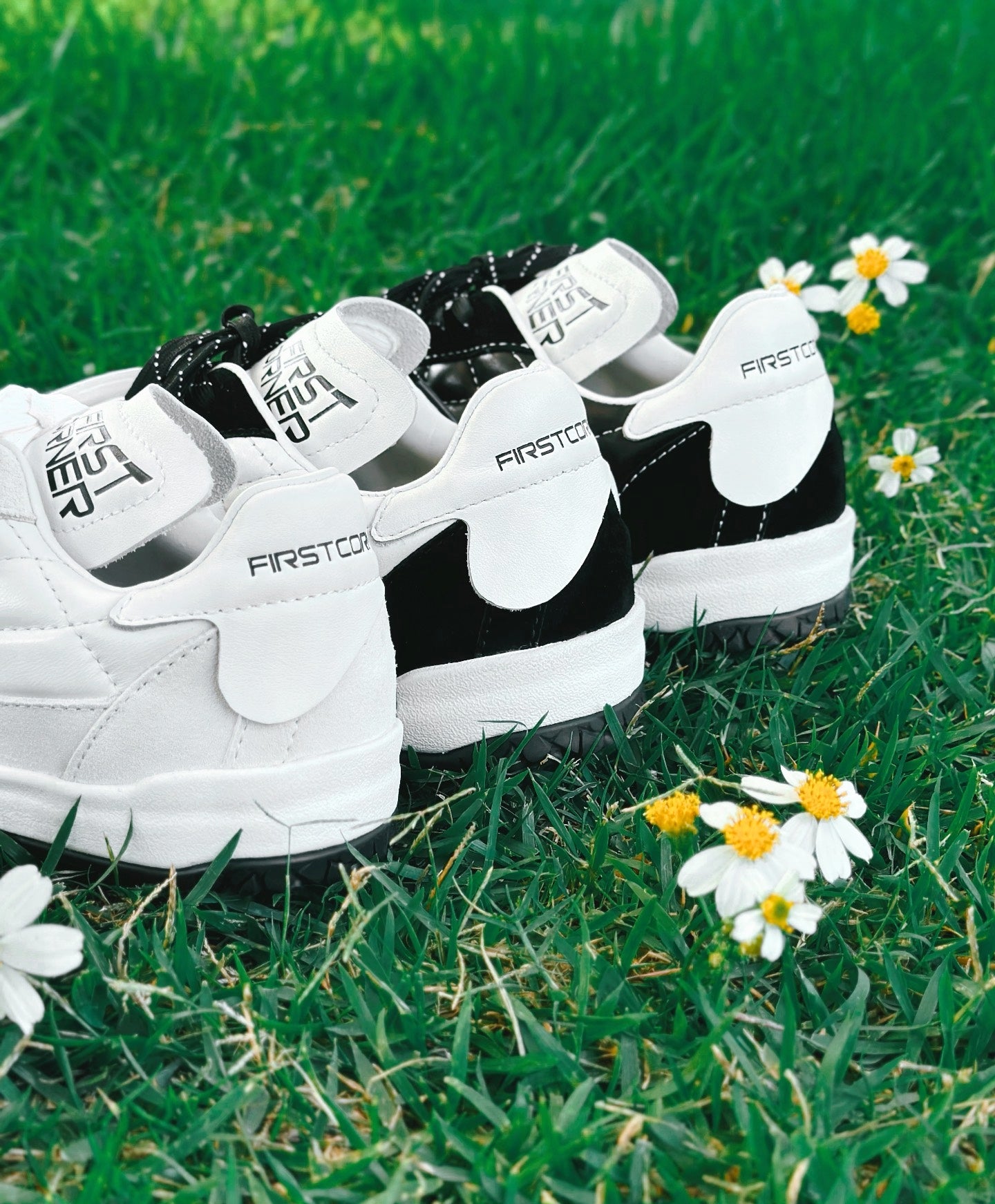 VORTEX90 by FIRSTCORNER | Handcrafted Retro Sheepskin Sneakers