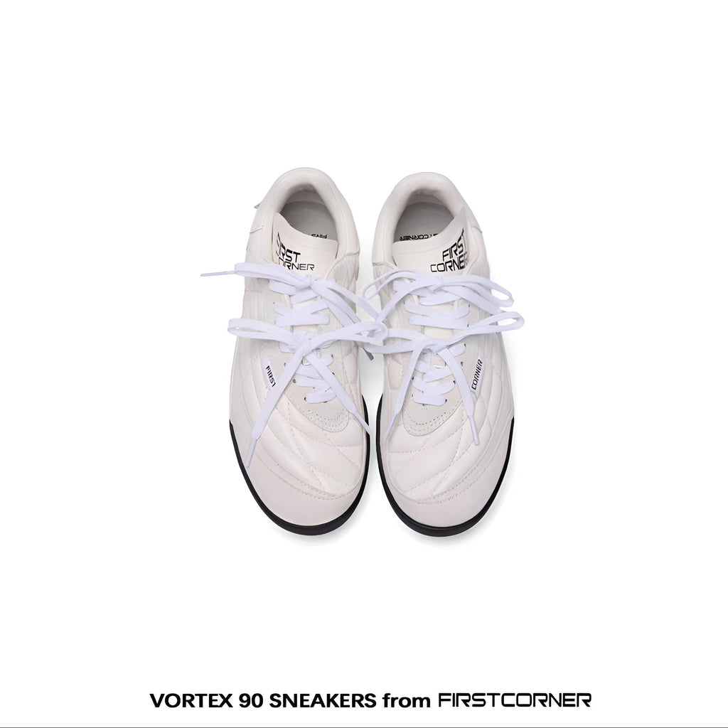 VORTEX90 by FIRSTCORNER | Handcrafted Retro Sheepskin Sneakers