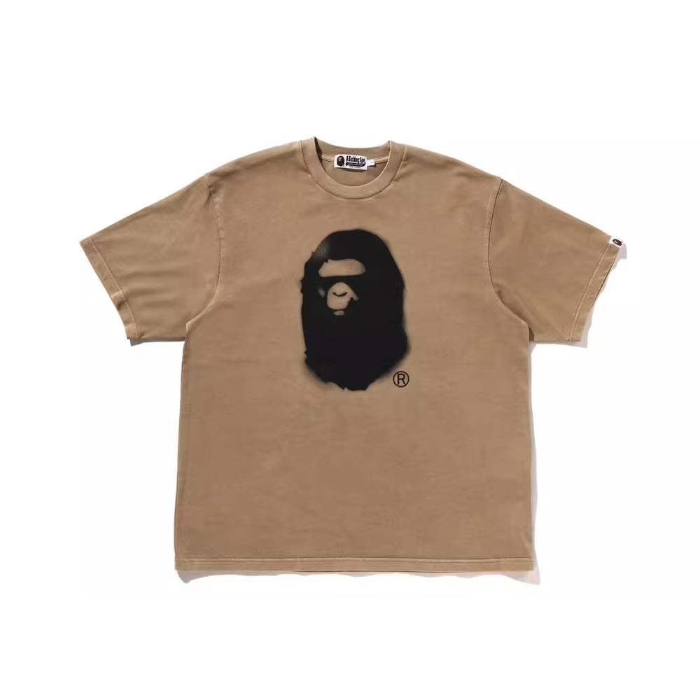 APE Color Camo Milo Shark Tee White/Navy