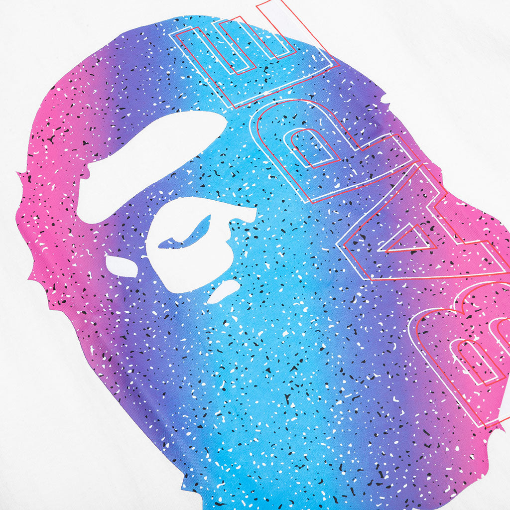 ape Electro Neon Tee - White