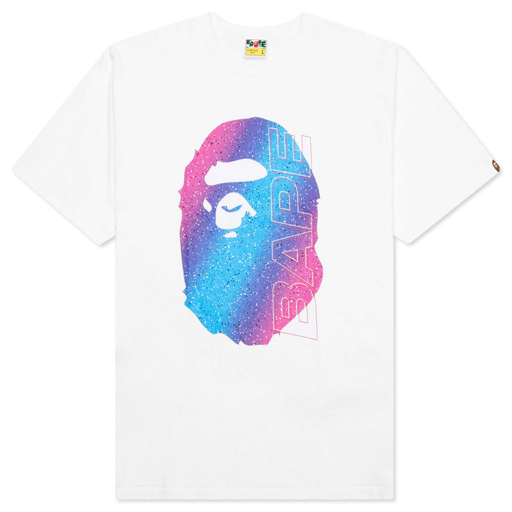 ape Electro Neon Tee - White