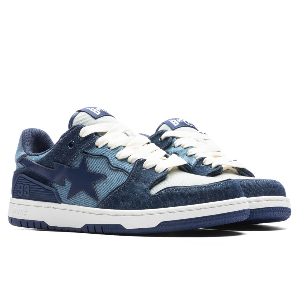 Ape Sk8 Sta Denim - Indigo