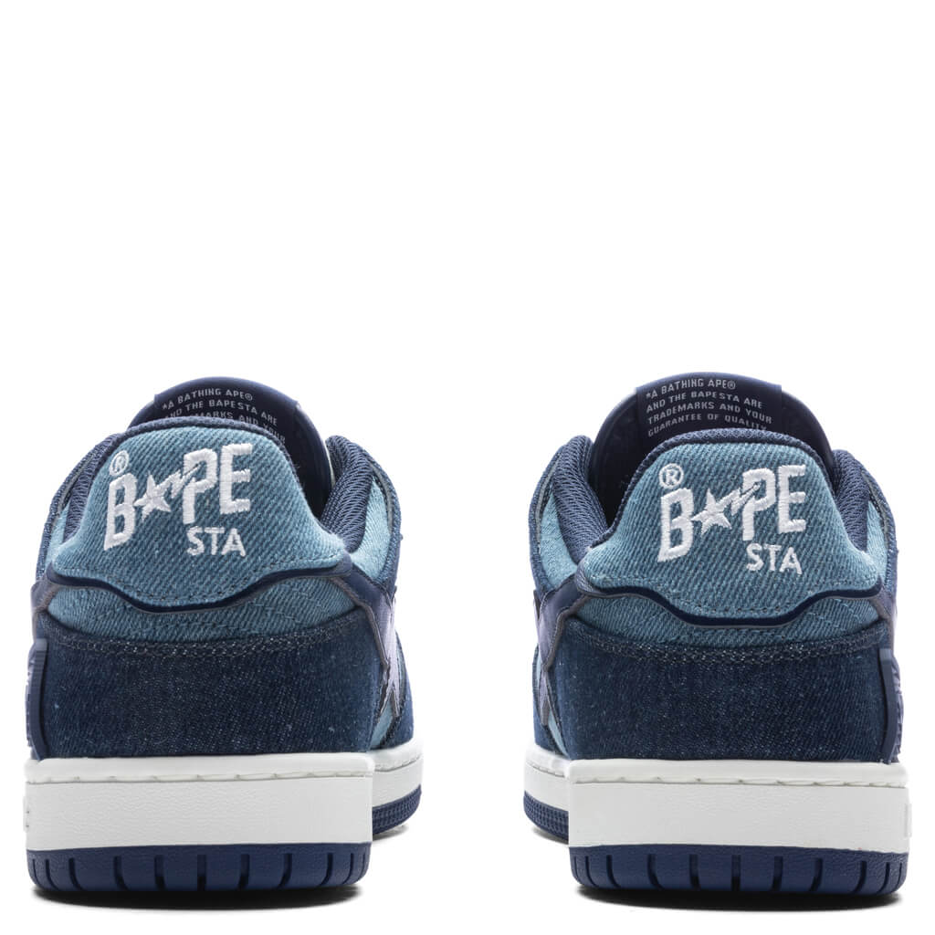Ape Sk8 Sta Denim - Indigo