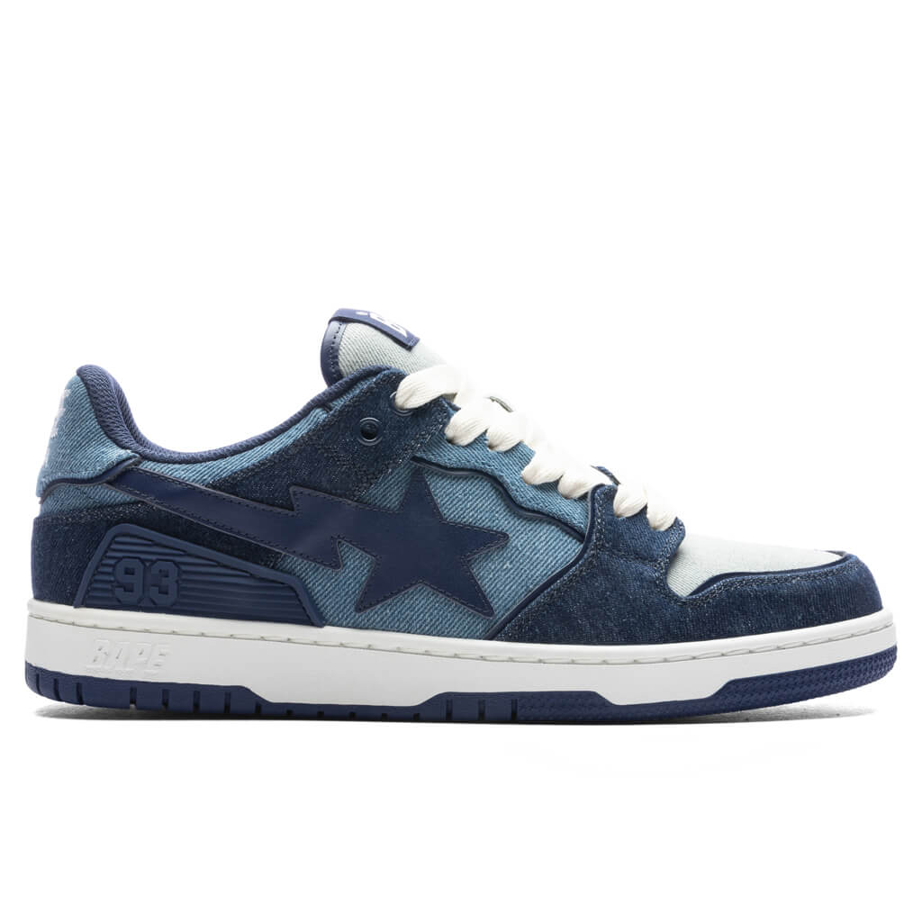 Ape Sk8 Sta Denim - Indigo