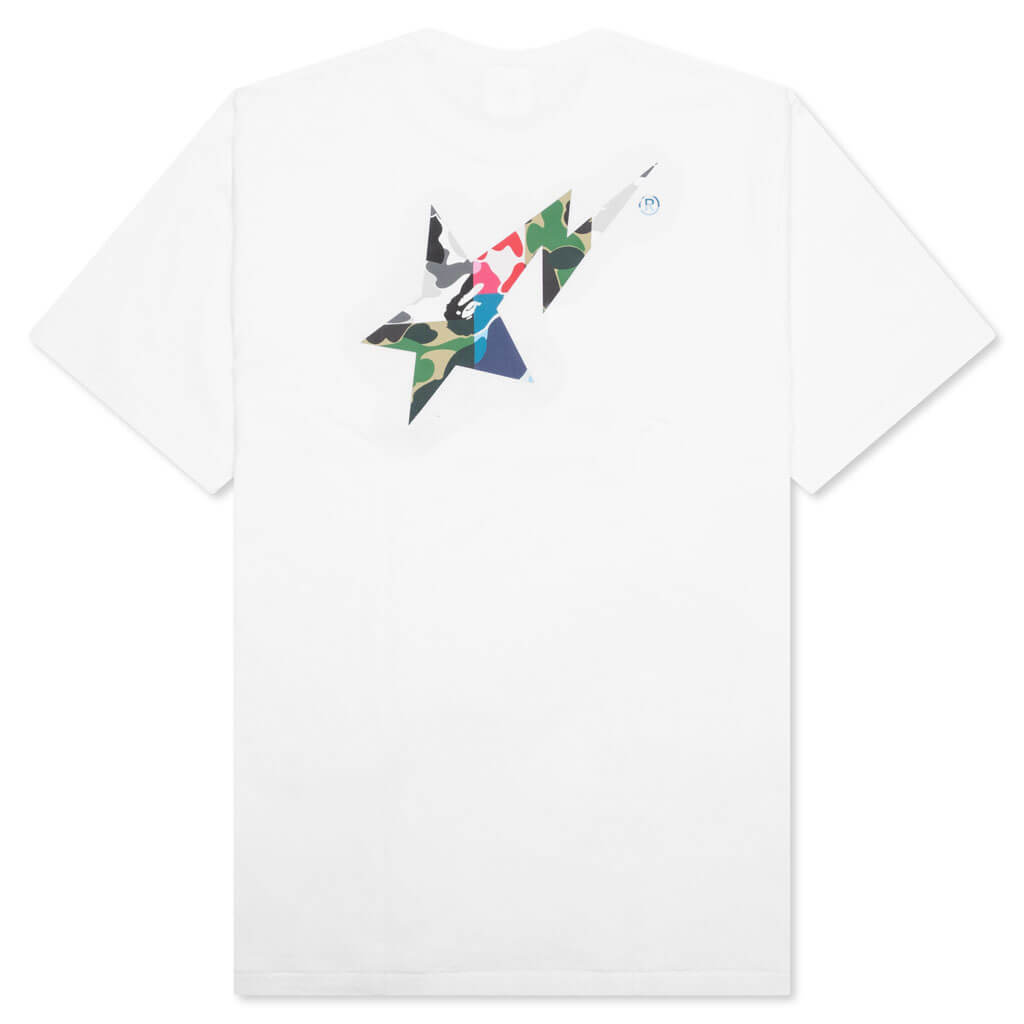 ABC Cao Crazy Sta Logo Tee - White