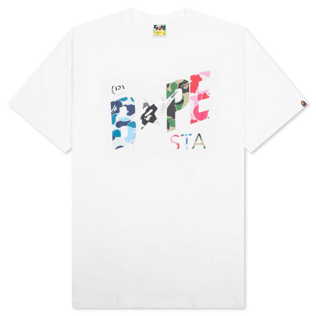 ABC Cao Crazy Sta Logo Tee - White