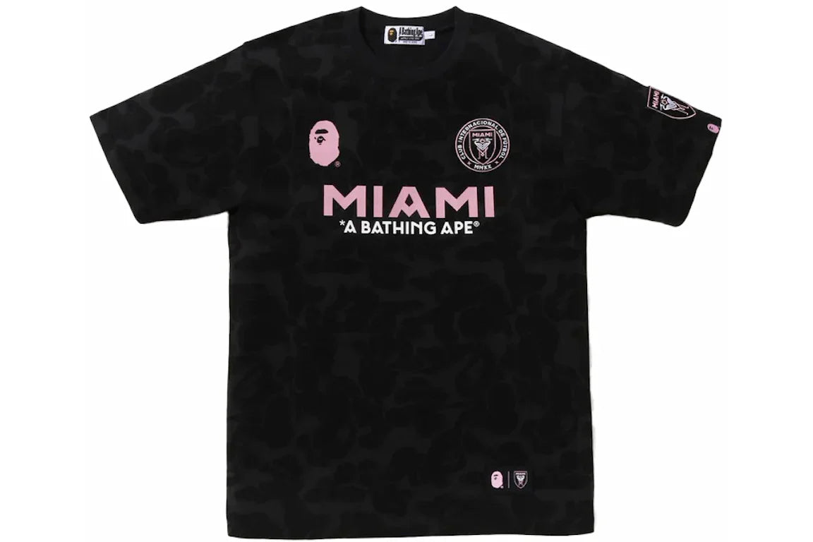APE x Inter Miami CF Camo Tee