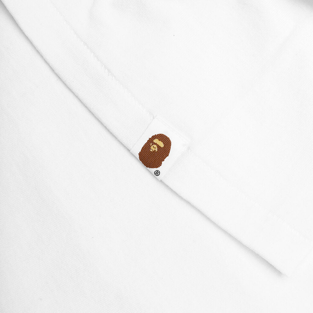 Ape Check College Tee - White