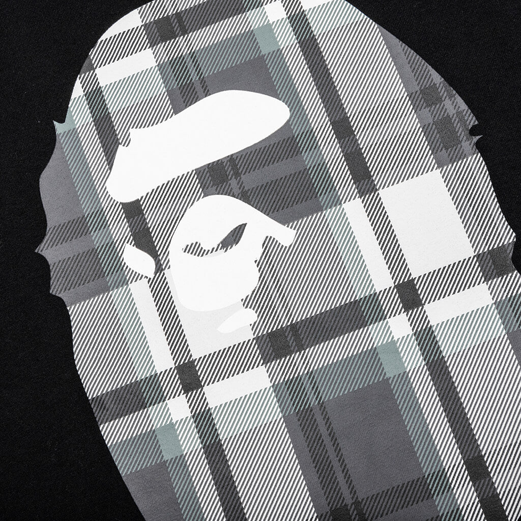 Ape Check by Bathing Ape Tee - Black