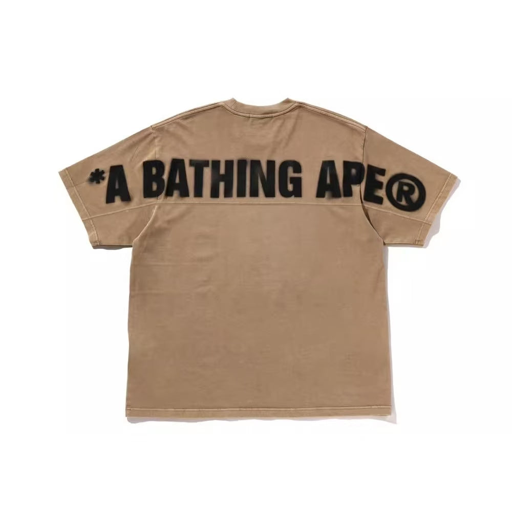 APE Color Camo Milo Shark Tee White/Navy
