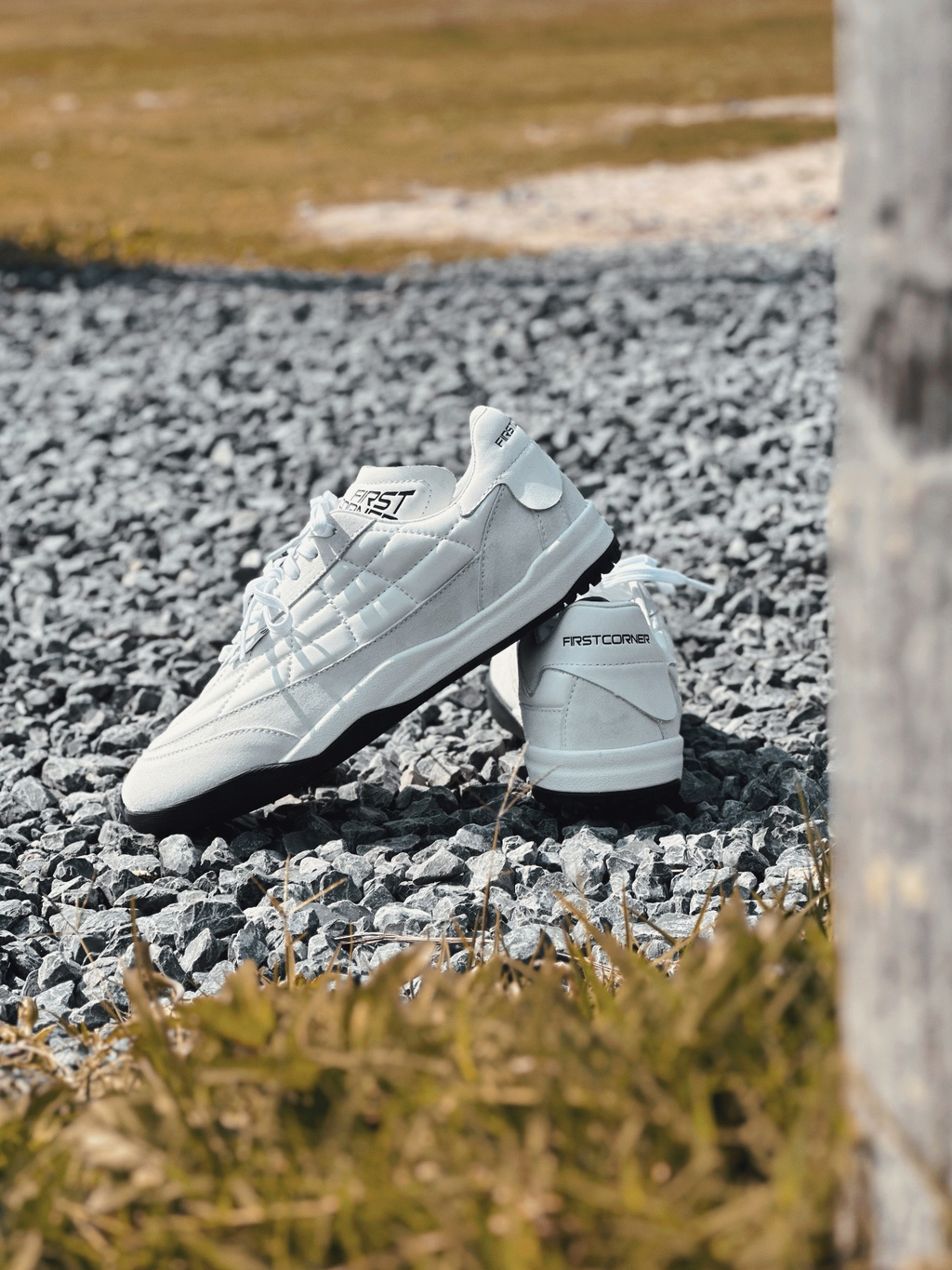 VORTEX90 by FIRSTCORNER | Handcrafted Retro Sheepskin Sneakers