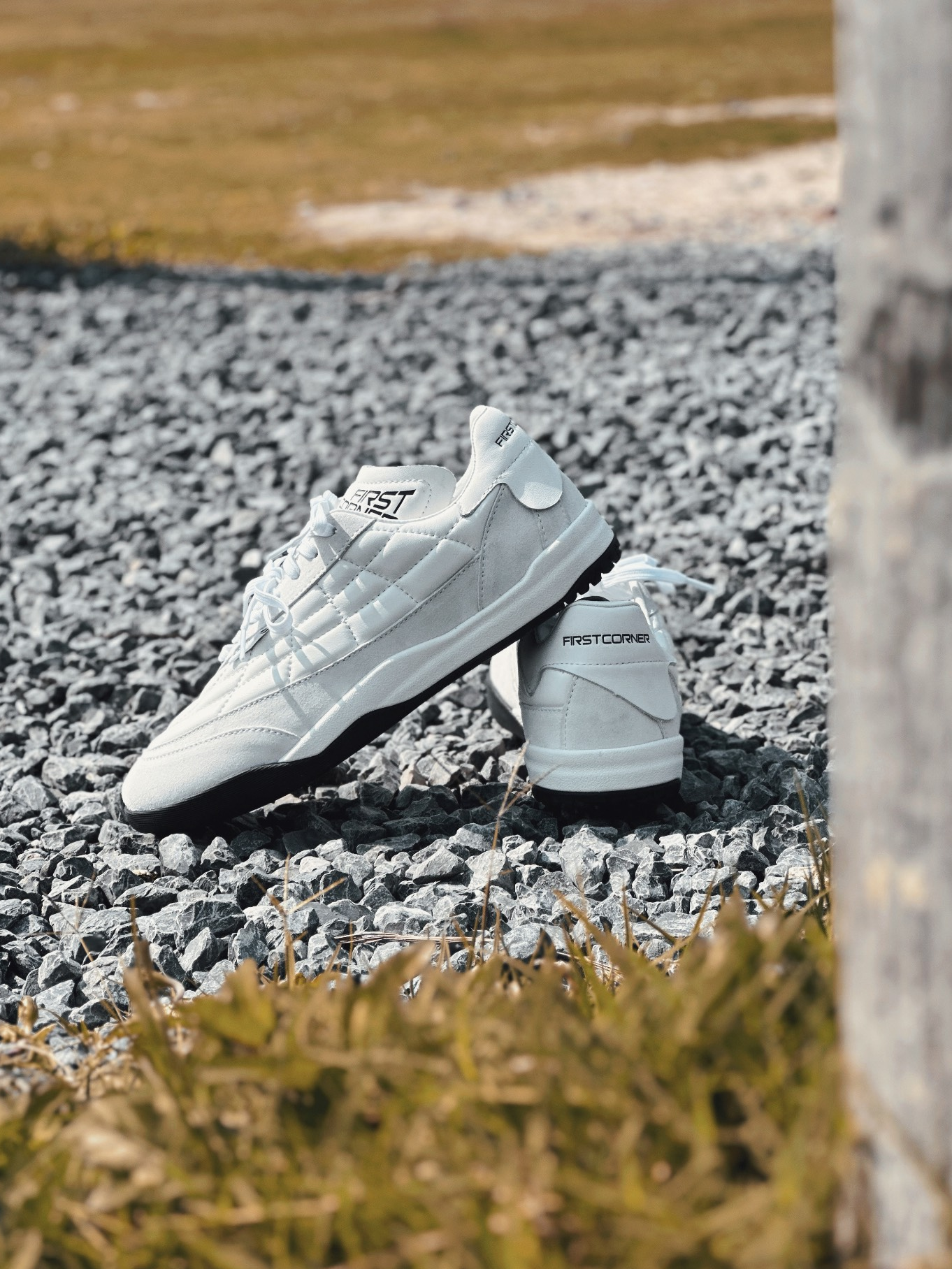 VORTEX90 by FIRSTCORNER | Handcrafted Retro Sheepskin Sneakers